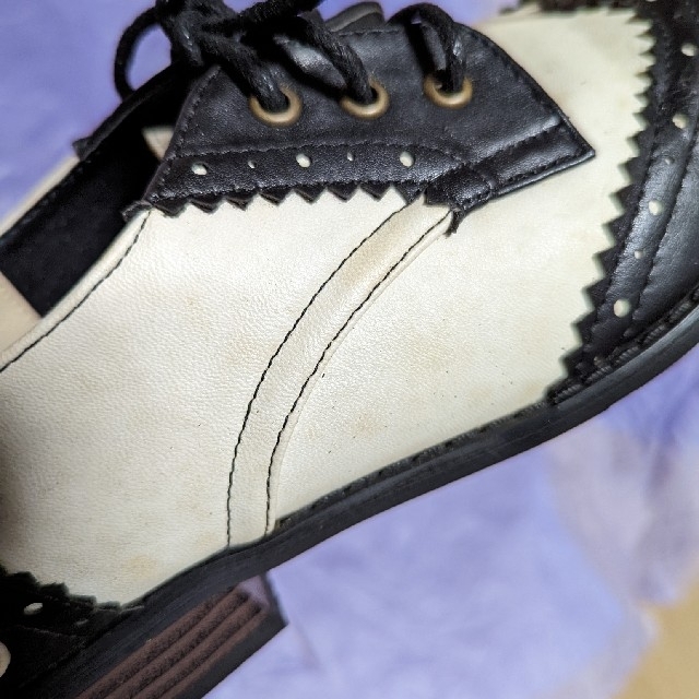 Avail(アベイル)のアベイル　モノクロ　パンプス レディースの靴/シューズ(ハイヒール/パンプス)の商品写真