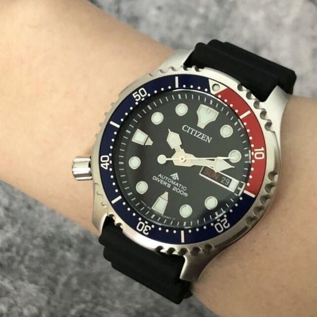 【新品】シチズン プロマスター ダイバー CITIZEN ラバー メンズ腕時計