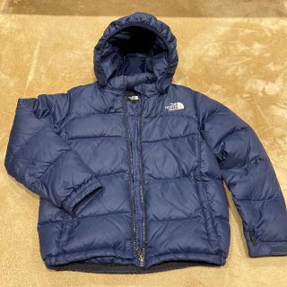 ザノースフェイス(THE NORTH FACE)のTHE NORTH FACE ノースフェイス ダウン キッズ 150 ネイビー(ジャケット/上着)