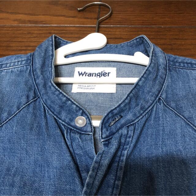 SHIPS(シップス)のSHIPS別注　Wrangler デニムシャツワンピース レディースのワンピース(ロングワンピース/マキシワンピース)の商品写真