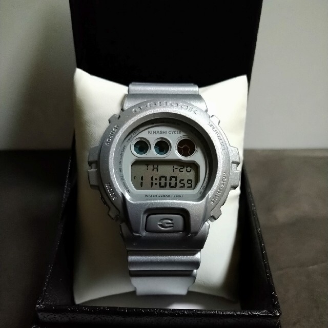 G-SHOCK - g-shock CASIO 木梨サイクル コラボ シルバー・メタリック