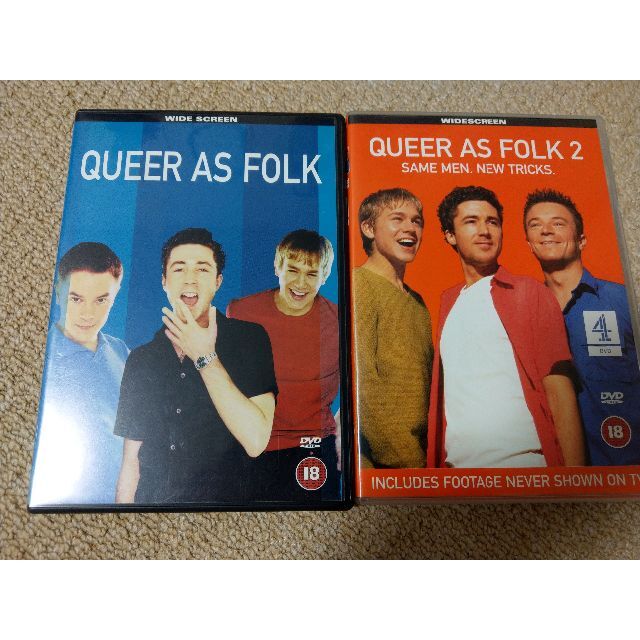 廃盤　オリジナル　Queer As Folk UK盤　DVD　PAL2　２セット