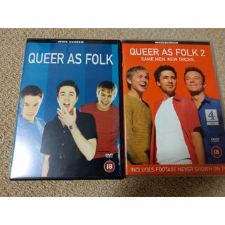 廃盤　オリジナル　Queer As Folk UK盤　DVD　PAL2　２セット(外国映画)