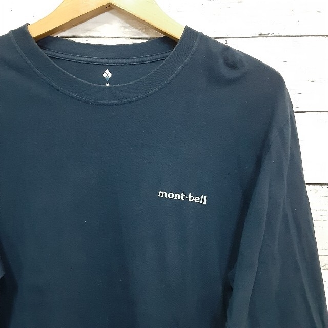 mont bell(モンベル)のmont-bell(モンベル) メンズ ロンT ネイビー M キャンプ メンズのトップス(Tシャツ/カットソー(七分/長袖))の商品写真