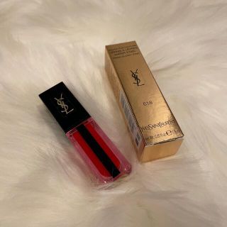 イヴサンローランボーテ(Yves Saint Laurent Beaute)のイヴサンローラン　ルージュピュールクチュール ヴェルニウォーターステイン#618(リップグロス)