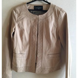 ユナイテッドアローズ(UNITED ARROWS)のアローズ 革ジャン(ノーカラージャケット)