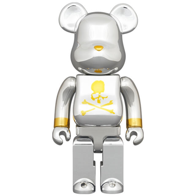 エンタメ/ホビーBE@RBRICK mastermind JAPAN SILVER 1000％