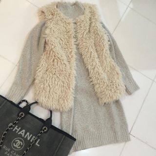 エイチアンドエム(H&M)の新品❤️h&m タートルニットワンピース❄️(ひざ丈ワンピース)