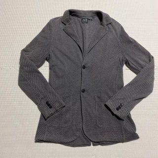 アルマーニエクスチェンジ(ARMANI EXCHANGE)の【アルマーニ エクスチェンジ】透かし網ニットジャケット(テーラードジャケット)