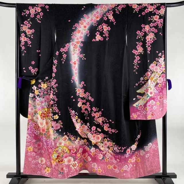 振袖 名品 身丈154.5cm 裄丈65cm 正絹