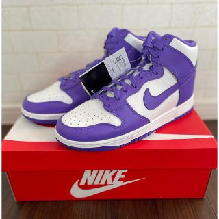 ナイキ(NIKE)のWMNS DUNK HIGH VARSITY PURPLE 28cm(スニーカー)