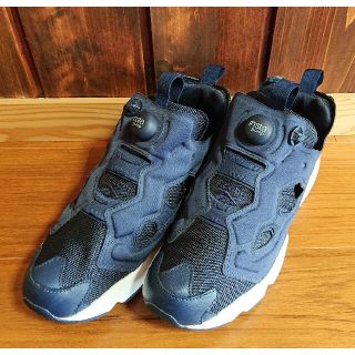 リーボック(Reebok)の25.5 良品 Reebok  INSTA PUMP FURY OG  紺(スニーカー)