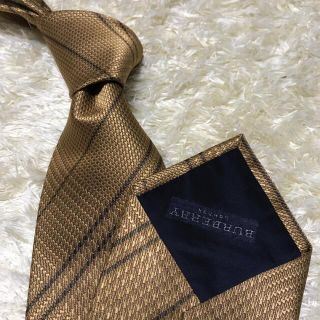 バーバリー(BURBERRY)の【もこ様】極美品✨ BURBERRY LONDON ネクタイ チェック 総柄(ネクタイ)