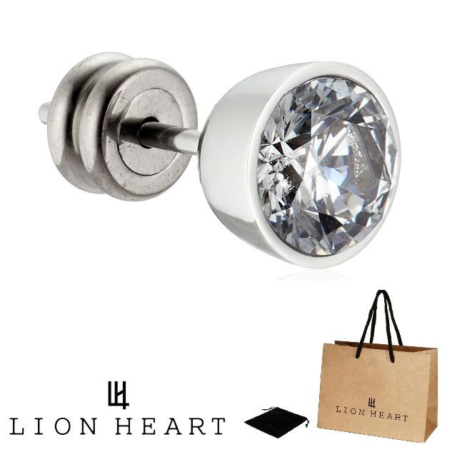 LION HEART(ライオンハート)の新品 LION HEART ライオンハート ピアス メンズ LHMP002NS メンズのアクセサリー(ピアス(片耳用))の商品写真