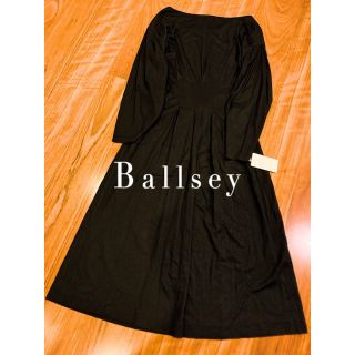 ボールジィ(Ballsey)のボールジィ(Ballsey)✧︎トゥモローランド✧︎新品タグ付 黒 ワンピース(ロングワンピース/マキシワンピース)