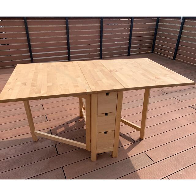 【2021秋冬新作】 IKEA - IKEA ダイニングテーブル ダイニングテーブル