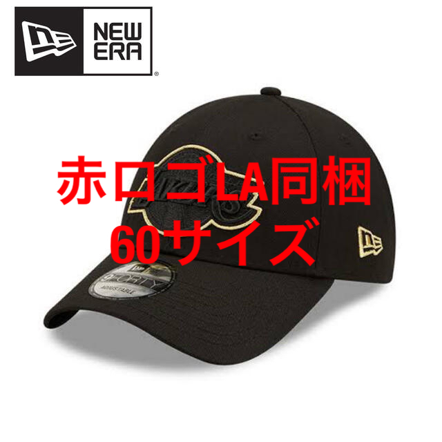 NEW ERA(ニューエラー)のニューエラ キャップ LA レイカーズ  黒 ブラック 海外限定 メンズの帽子(キャップ)の商品写真