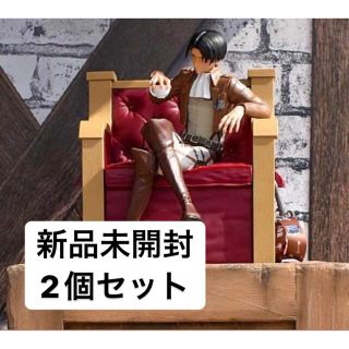 ユニバーサルスタジオジャパン(USJ)のリヴァイ ポップコーン バケツ 2個セット USJ  ユニバ 限定 進撃の巨人(アニメ/ゲーム)