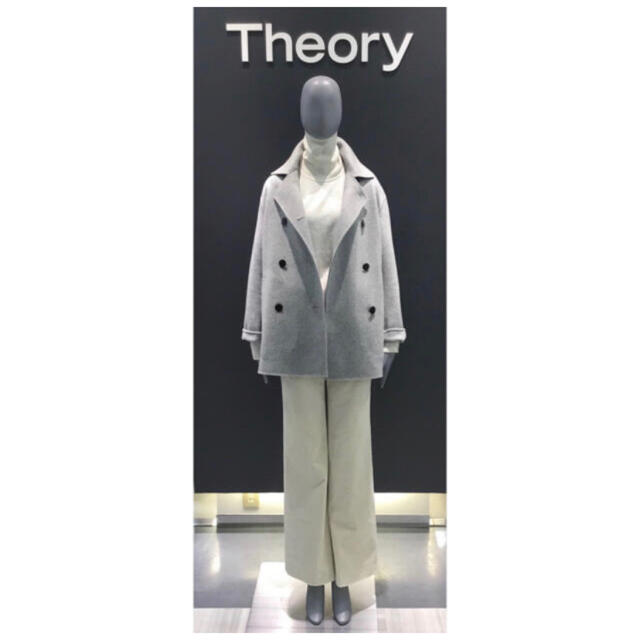 theory(セオリー)のTheory 20aw ダブルブレストPコート レディースのジャケット/アウター(ピーコート)の商品写真