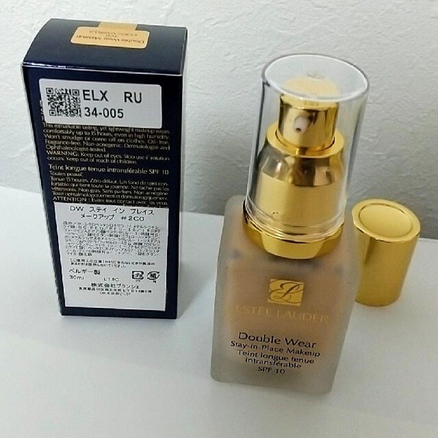 Estee Lauder(エスティローダー)の★一回プッシュ★ ポンプ付き■エスティローダー ダブルウェア■ クールバニラ コスメ/美容のベースメイク/化粧品(ファンデーション)の商品写真