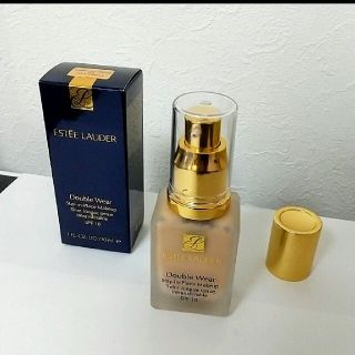 エスティローダー(Estee Lauder)の★一回プッシュ★ ポンプ付き■エスティローダー ダブルウェア■ クールバニラ(ファンデーション)