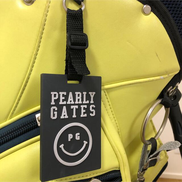 PEARLY GATES(パーリーゲイツ)のPEARLY GATES パーリーゲイツ スタンド キャディバッグ イエロー スポーツ/アウトドアのゴルフ(バッグ)の商品写真