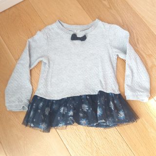 エフオーキッズ(F.O.KIDS)のアプレレクール　トップス　90cm 女の子　長袖(Tシャツ/カットソー)