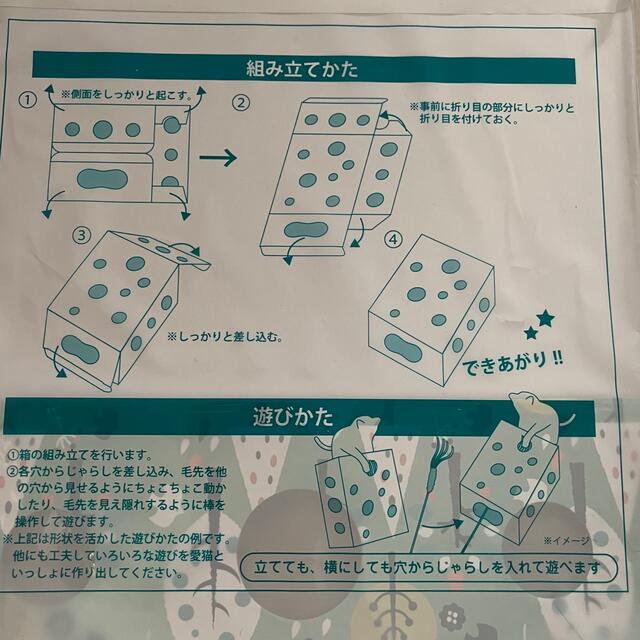 瑞鳳さま専用 ねこのきもち 付録 ふわふわじゃらし＆森のかくれんぼbox その他のペット用品(猫)の商品写真