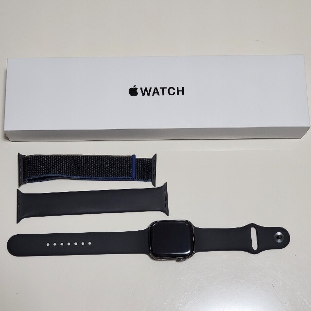 Apple Watch(アップルウォッチ)のApple Watch SE 44mm おまけあり メンズの時計(腕時計(デジタル))の商品写真