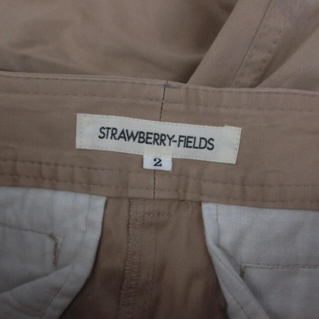 STRAWBERRY-FIELDS(ストロベリーフィールズ)のストロベリーフィールズ テーパードパンツ ロング丈 2 ベージュ レディースのパンツ(その他)の商品写真