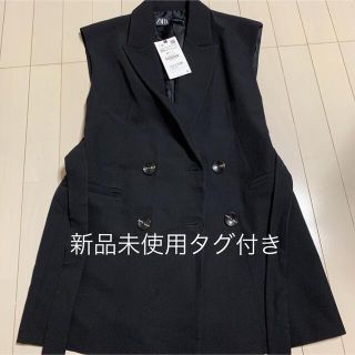 ザラ(ZARA)のzara ベルト付きラップベスト XS 5〜7号(ベスト/ジレ)