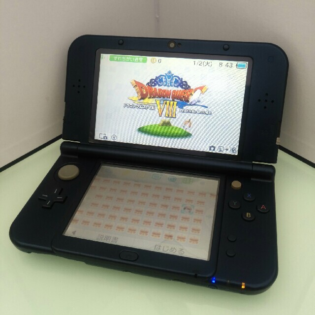 【極美品！ソフト内蔵あり完動品】 new3DS LL 　ドラクエ8