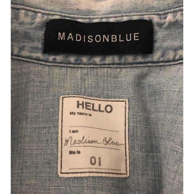 used【MADISONBLUE】ウエスタンシャツ