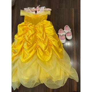 ディズニー(Disney)の美女と野獣 ベル ドレス 靴付き ビビディバビディブティック(ドレス/フォーマル)