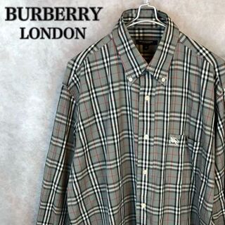 バーバリー(BURBERRY) シャツ(メンズ)（グレー/灰色系）の通販 100点 