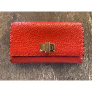 フェンディ 財布(レディース)（レッド/赤色系）の通販 48点 | FENDIの 