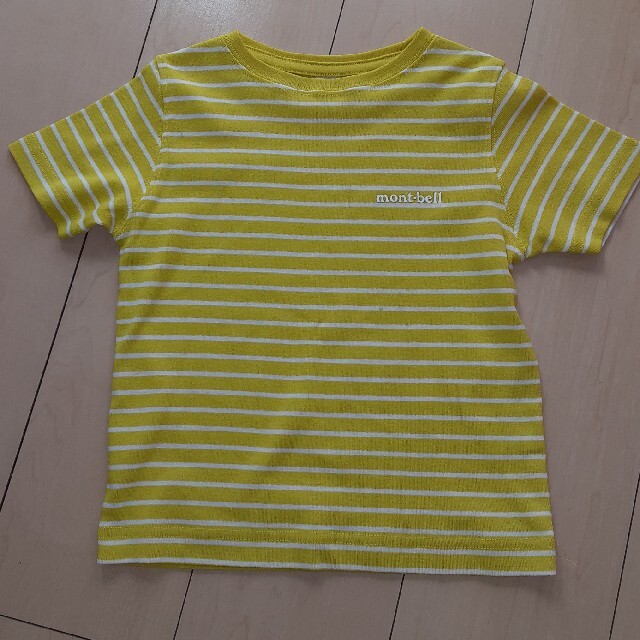 mont bell(モンベル)のmont-bellキッズTシャツ100サイズ キッズ/ベビー/マタニティのキッズ服男の子用(90cm~)(Tシャツ/カットソー)の商品写真