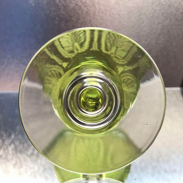美しいオールドサンルイSAINTLOUISパスツールPasteurワイングラス