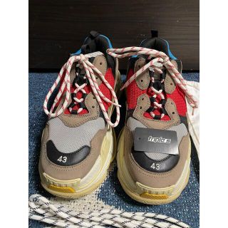 balenciaga triple s マルチ　43