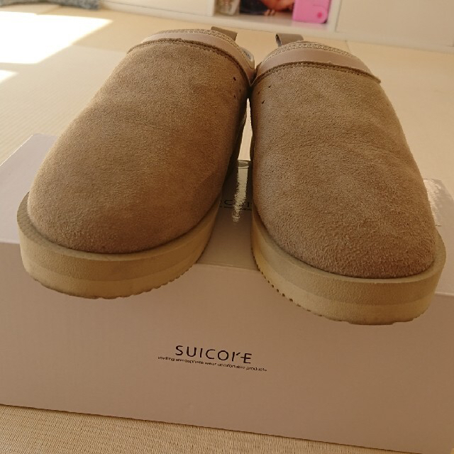suicoke(スイコック)のwagen7様専用SUICOKE/スイコック Mouton Sabo ベージュ レディースの靴/シューズ(スリッポン/モカシン)の商品写真