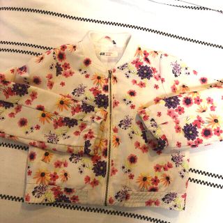 エイチアンドエム(H&M)のH&M 花柄ブルゾン(ジャケット/上着)