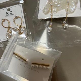 パール系ピアス 3組セット(ピアス)