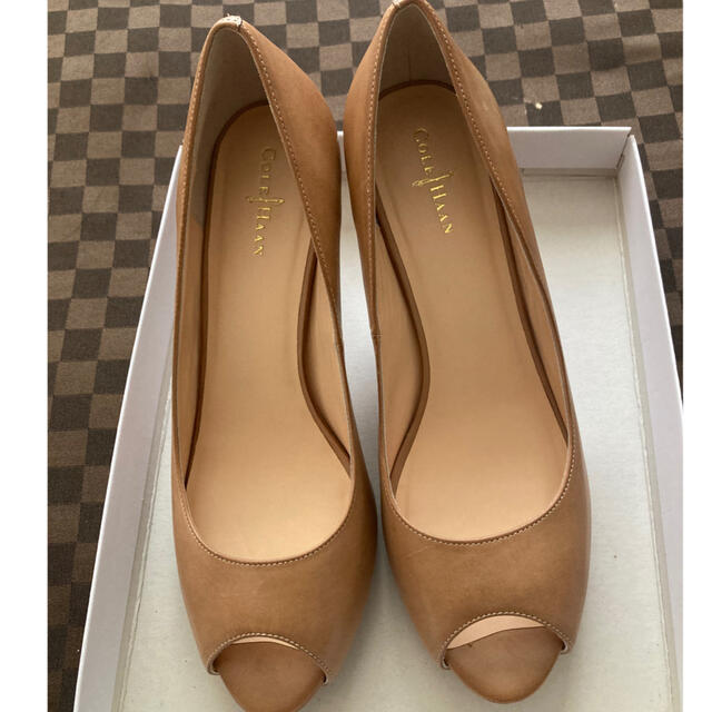 Cole Haan - コールハーン オープントゥパンプス 皮革製の通販 by みー