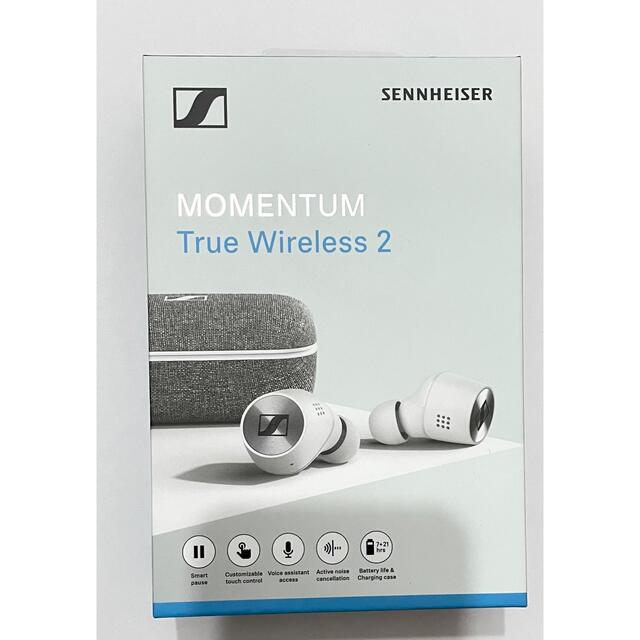 超ポイントアップ祭 SENNHEISER - White 2 Wireless True MOMENTUM ゼンハイザー ヘッドフォン/イヤフォン
