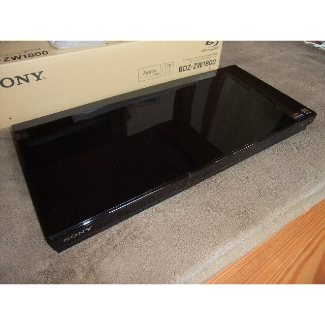 SONY ブルーレイレコーダー ☆ BDZ-ZW1800 ☆ 美品 使用わずか
