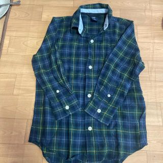 ギャップ(GAP)の送料込み!　GAP 長袖シャツ110サイズ(ブラウス)