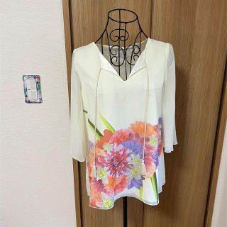 レディー(Rady)の❤️花柄シフォントップス❤️(シャツ/ブラウス(長袖/七分))