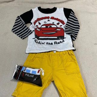 ベベ(BeBe)の【ななよこ様専用】長袖Tシャツ100サイズとベベのショートパンツ100サイズ(Tシャツ/カットソー)