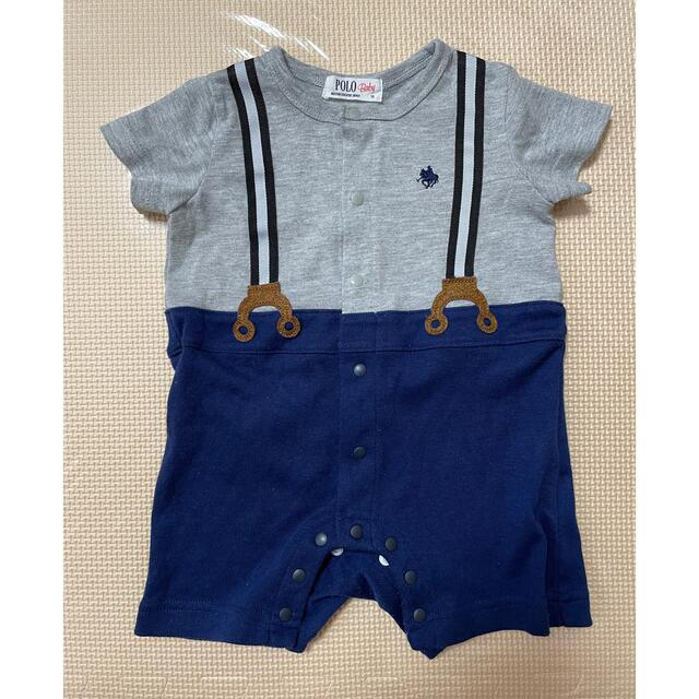 POLO baby 半袖ロンパース  サイズ70 キッズ/ベビー/マタニティのベビー服(~85cm)(ロンパース)の商品写真