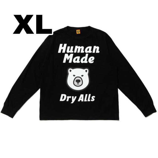 HUMAN MADE(ヒューマンメイド)のHUMAN MADE L/S T-SHIRT "Black" メンズのトップス(Tシャツ/カットソー(七分/長袖))の商品写真